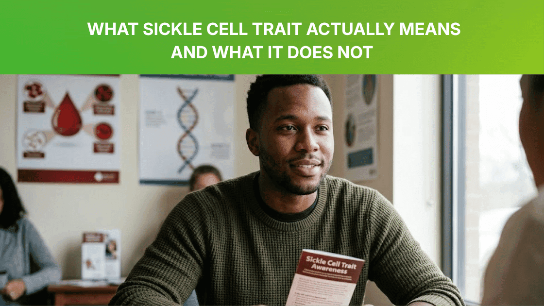 300 Million People Carry Sickle Cell Trait; Most Don't Know It Can Still Affect Them.